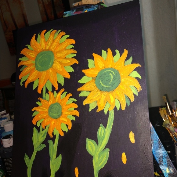 11x14, acrylic painting I give to ASPCA 🖌️♥️💚 - Picture 5 of 8